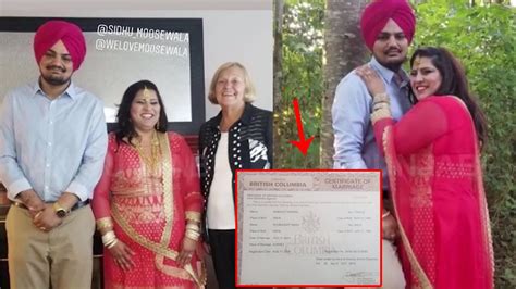 sidhu moose wala ysl|sidhu moose wala wife.